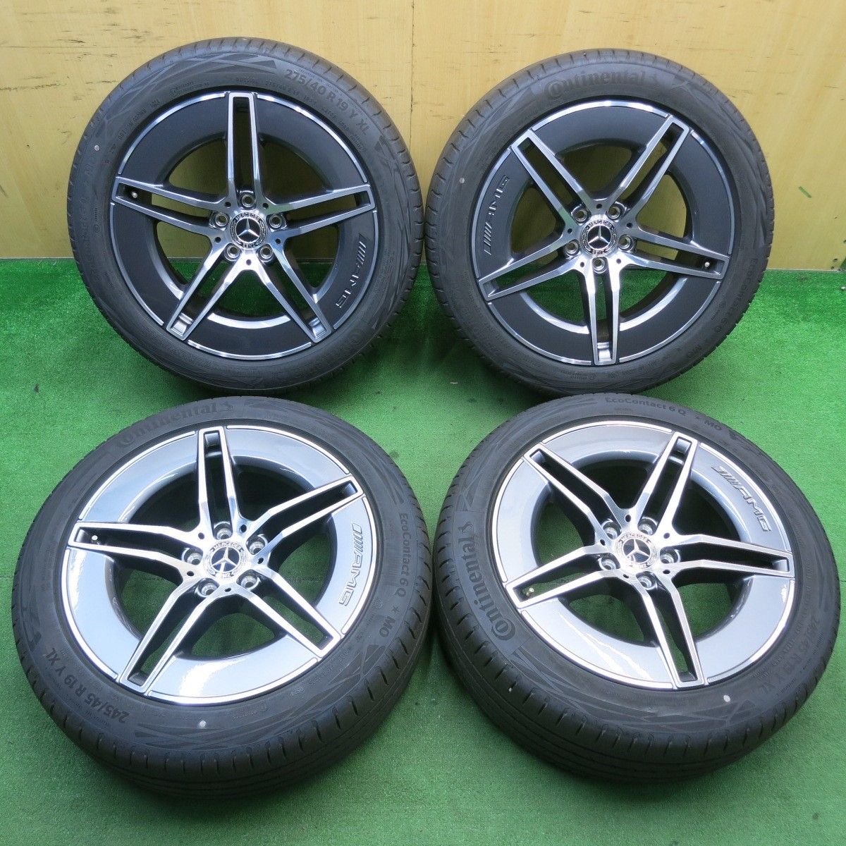 新車外し！24年ベンツ Eクラス W214 純正 AMG 245/45R19 275/40R19 