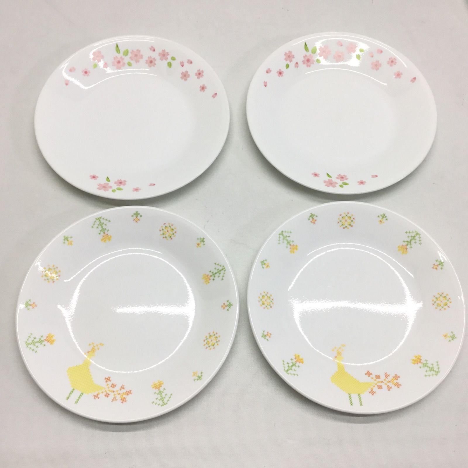 □ CORELLE コレール 直径17cm プレート お皿 まとめ売り 10枚セット うさぎ 苺 桜 花柄 - メルカリ