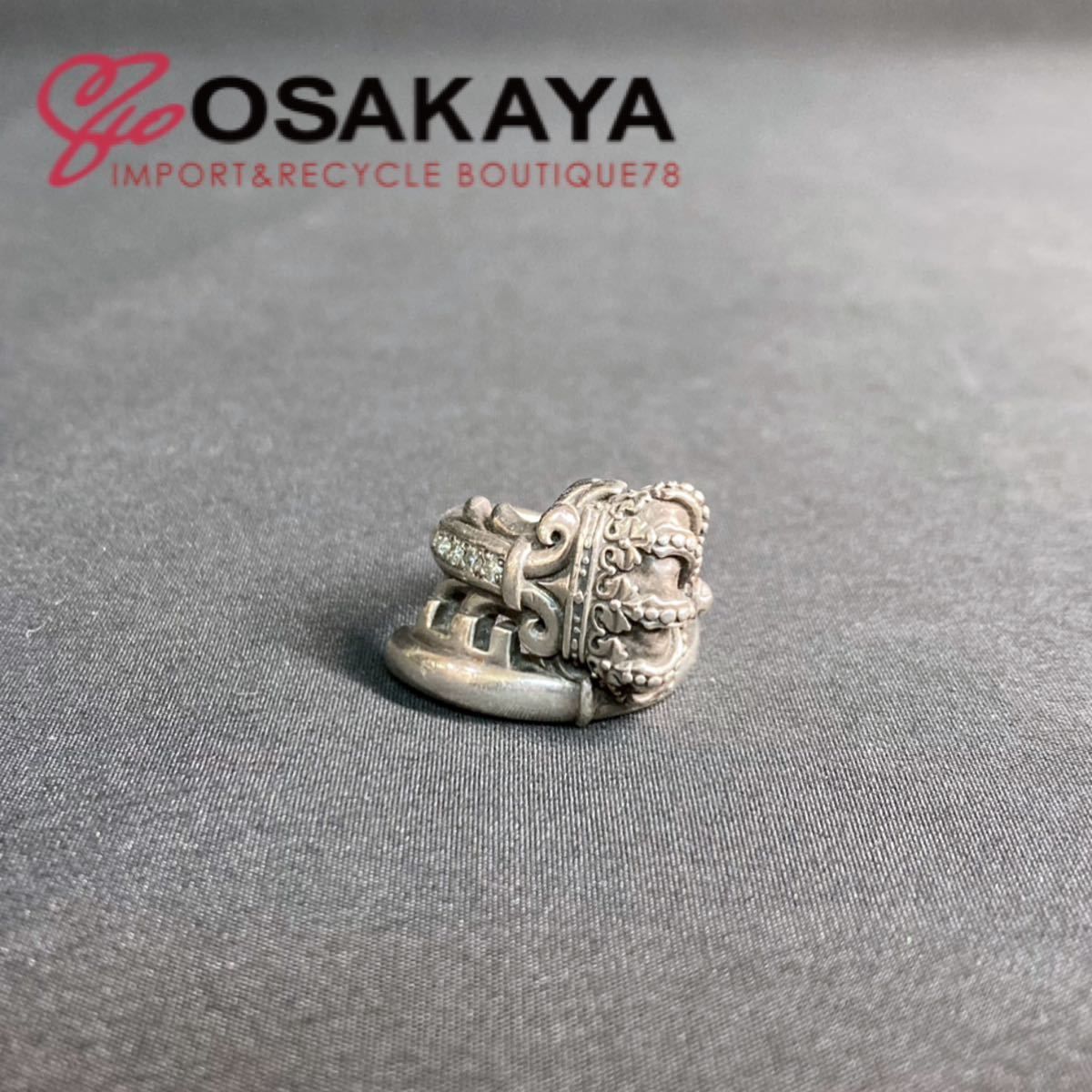 中古美品 Justin Davis WRAPTURE リング いぶし SRJ563 925 #9