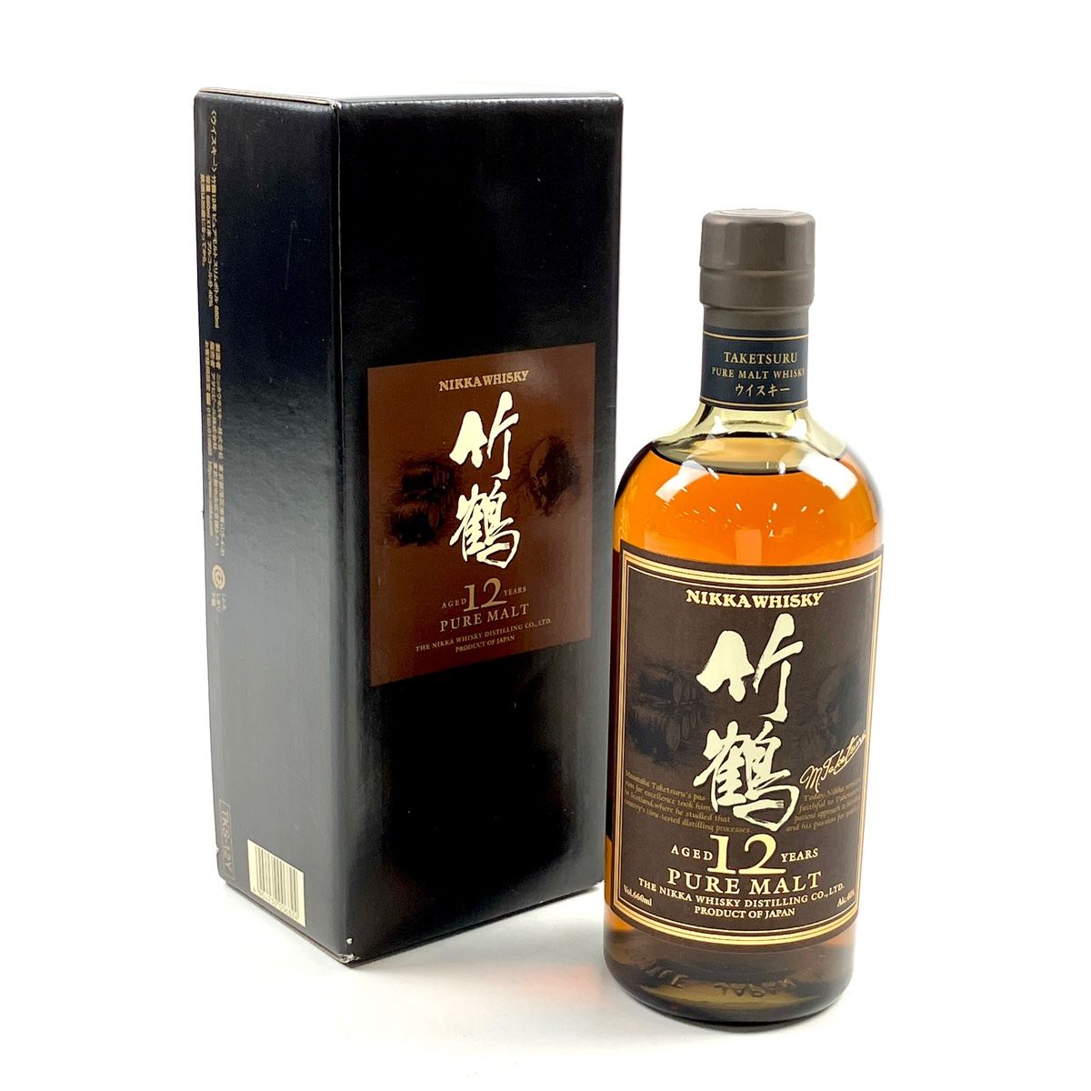 Amazon.co.jp: ニッカ 竹鶴12年ピュアモルト スリムボトル 660ml