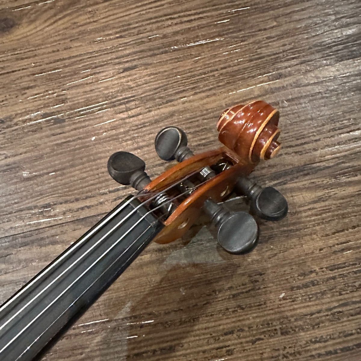 スズキバイオリン 1/4 分数 No310 虎杢 2008年 SUZUKI弓 ケース ほぼ未