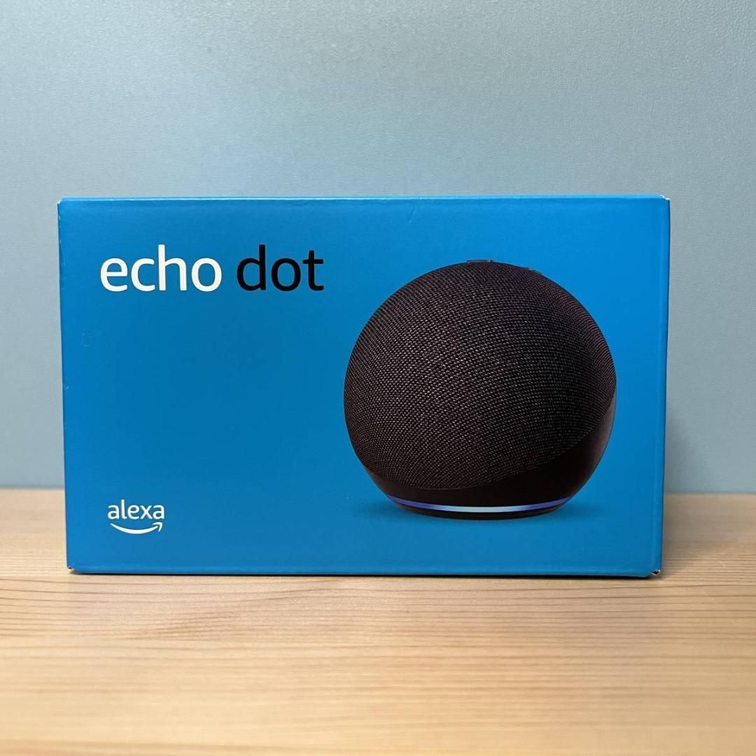 新品・未開封】Echo Dot 第5世代、鮮やかなサウンド｜チャコール 