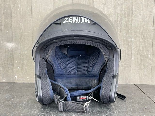 ジェットヘルメット 【中古】YAMAHA ヤマハ ZENITH ゼニス YJ-20 ブラック Lサイズ 59-60未満 バイク オートバイ PSCマーク有 / 92538