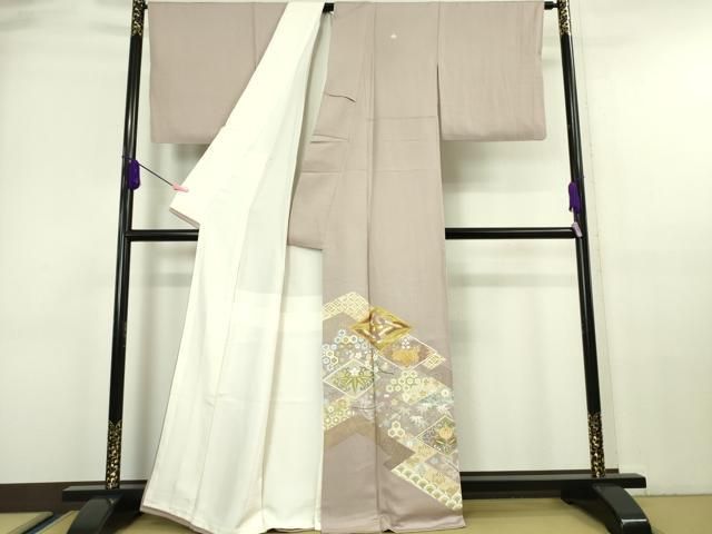 珍品◆在銘【正光】◆柄前◆鹿革巻き◆黄海松茶色◆脇差用◆江戸期◆刀装具◆ 珍品◇在銘【正光】◇柄前◇鹿革巻き◇黄海松茶色◇脇差用◇江戸