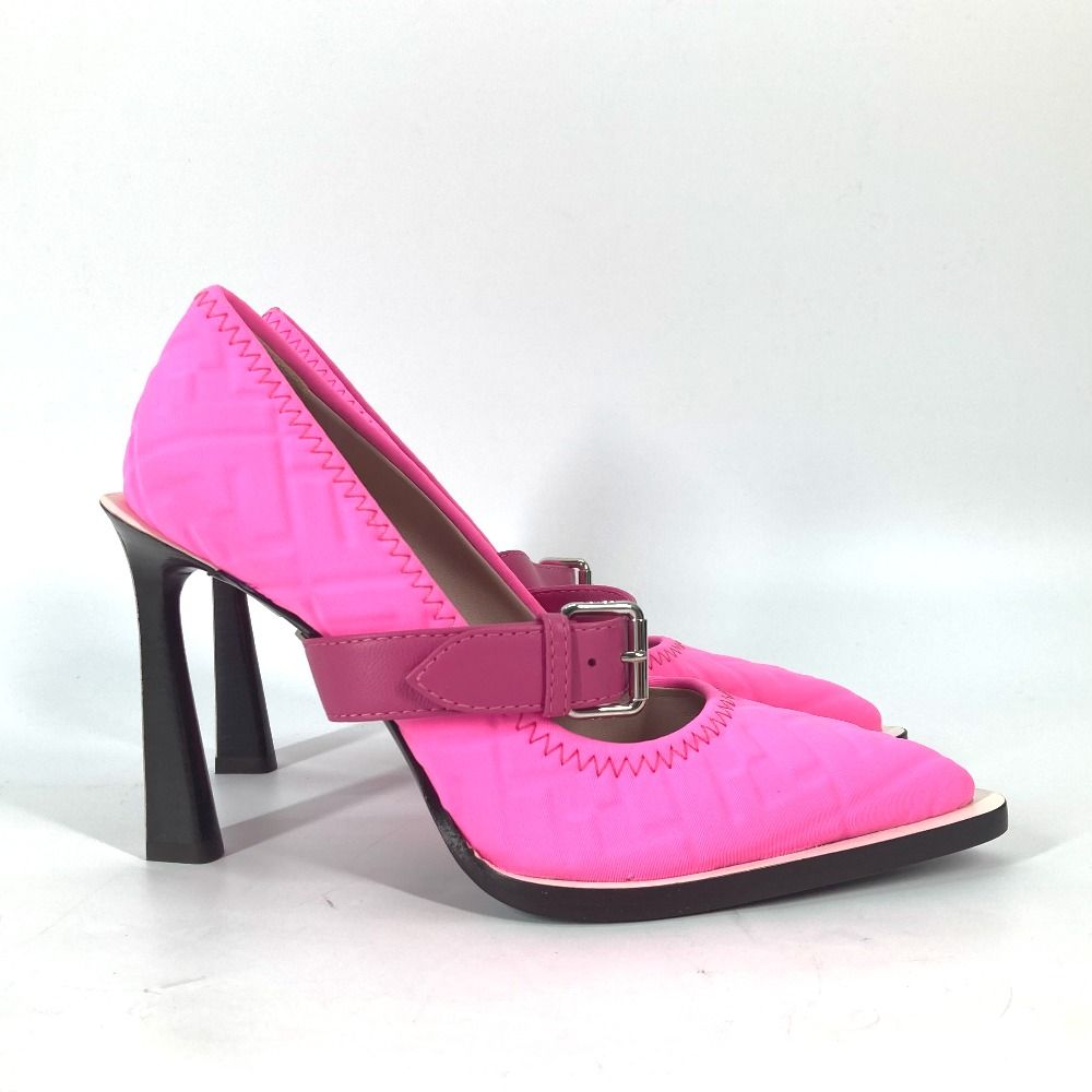 FEND美品　ハイヒール　フェンディ FENDI フェンディパンプス 黒 36 FENDI(フェンディ) / パンプス/36/BLK