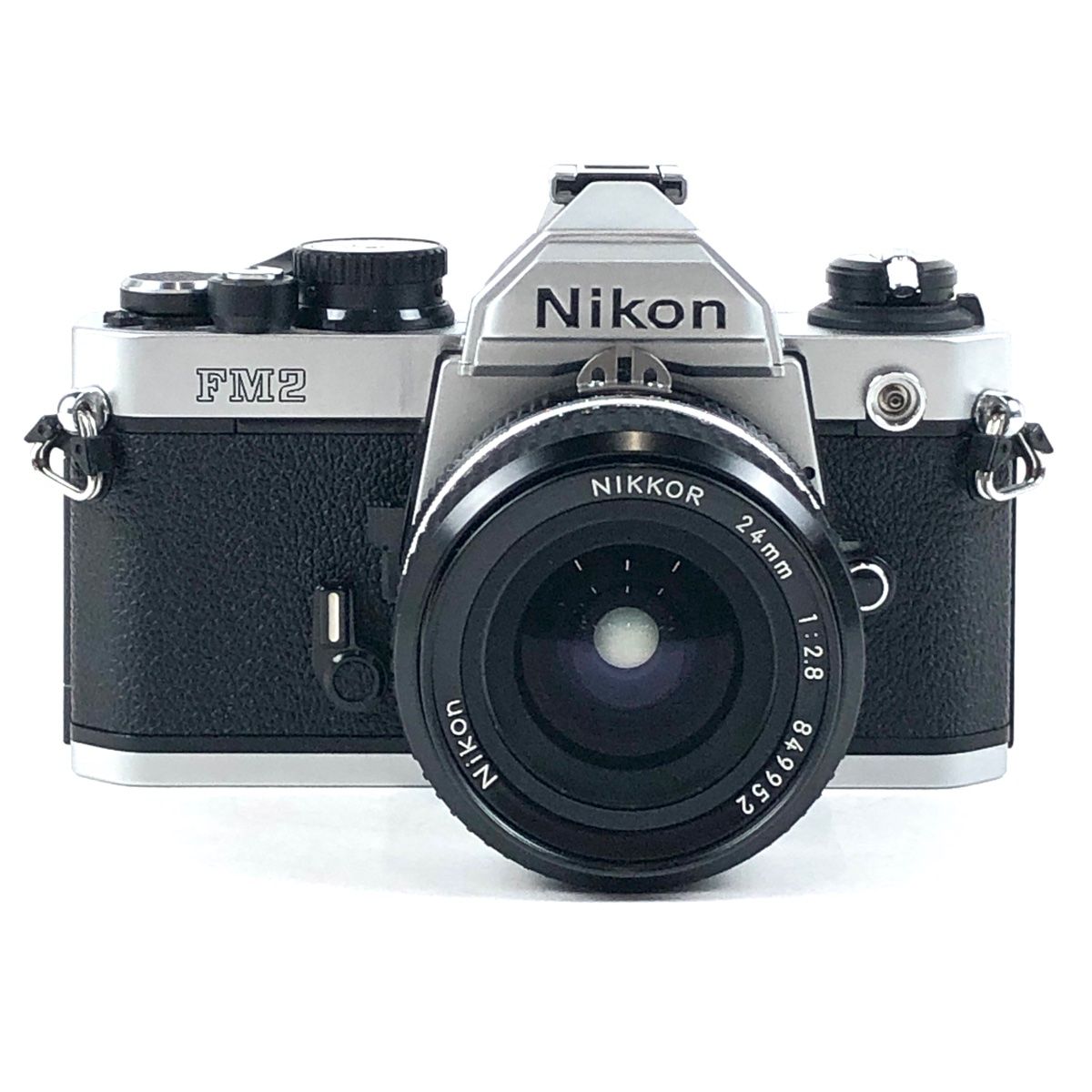 ニコン Nikon NEW FM2 シルバー + Ai-S NIKKOR 24mm F2.8 フィルム