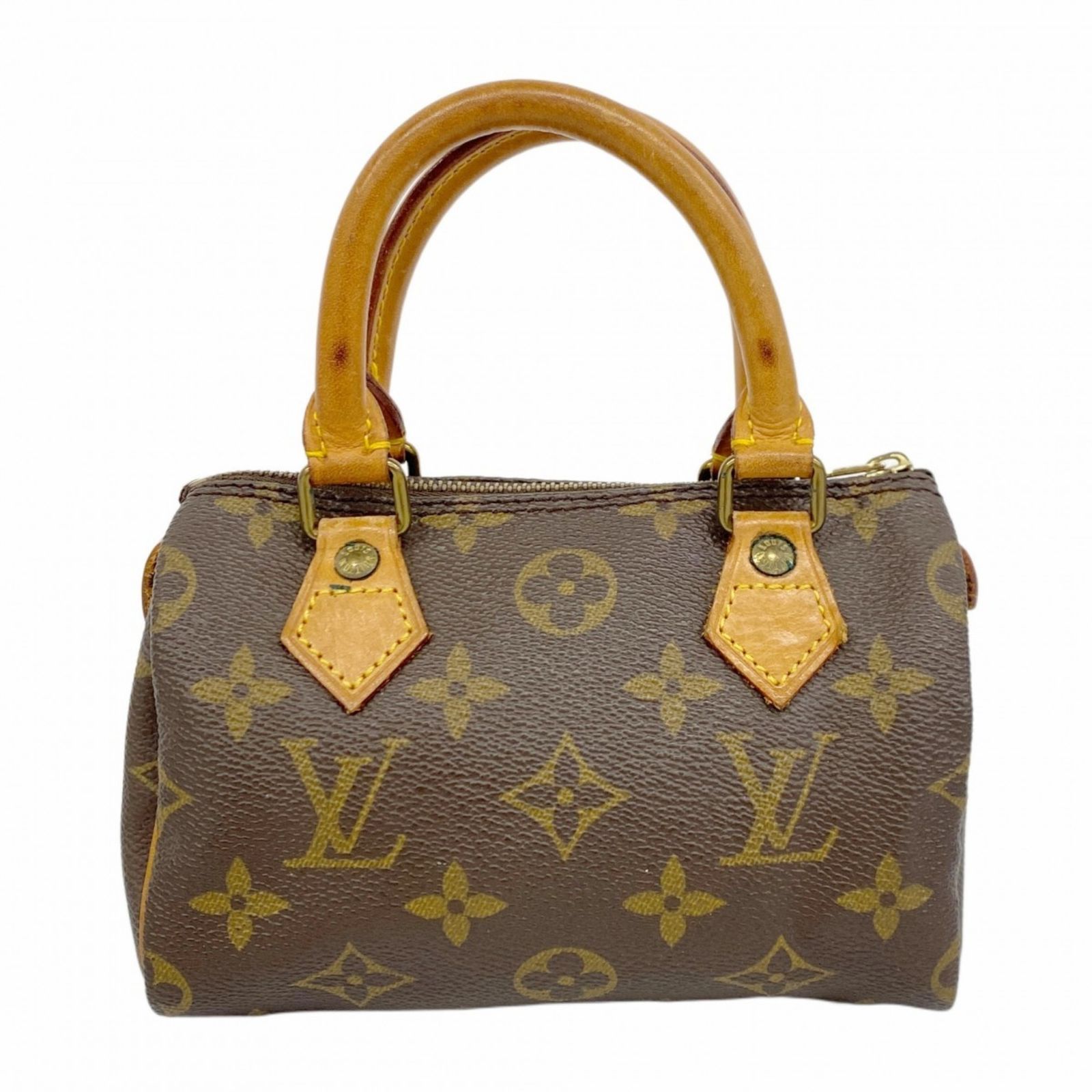 ルイ ヴィトン Louis Vuitton ルイ ヴィトン ハンドバッグ モノグラム ミニスピーディ M41534 ブラウンレディース