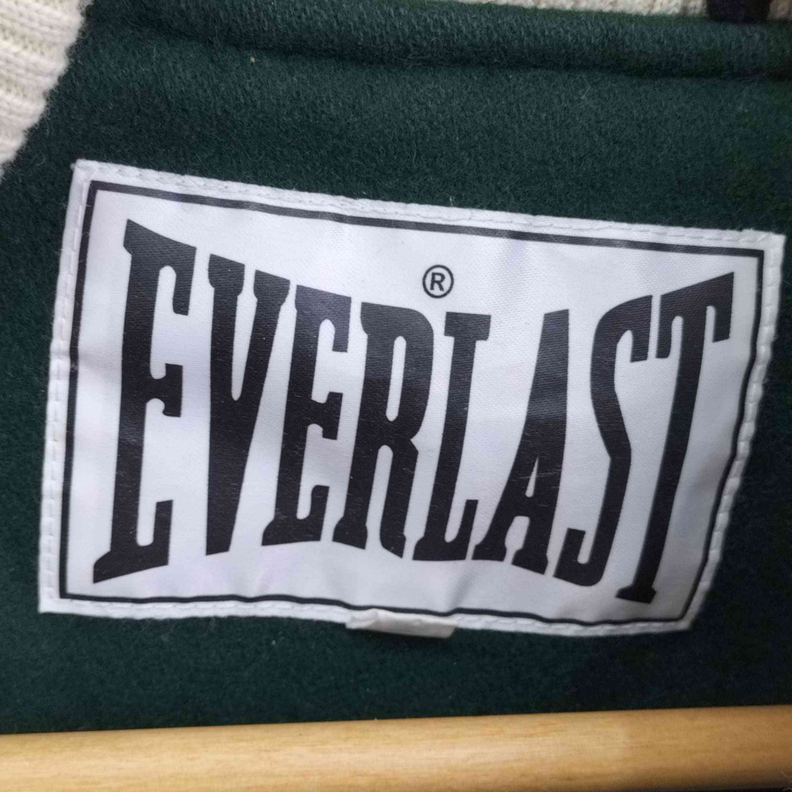 エバーラスト EVERLAST アームレザーウールスタジャン メンズ import