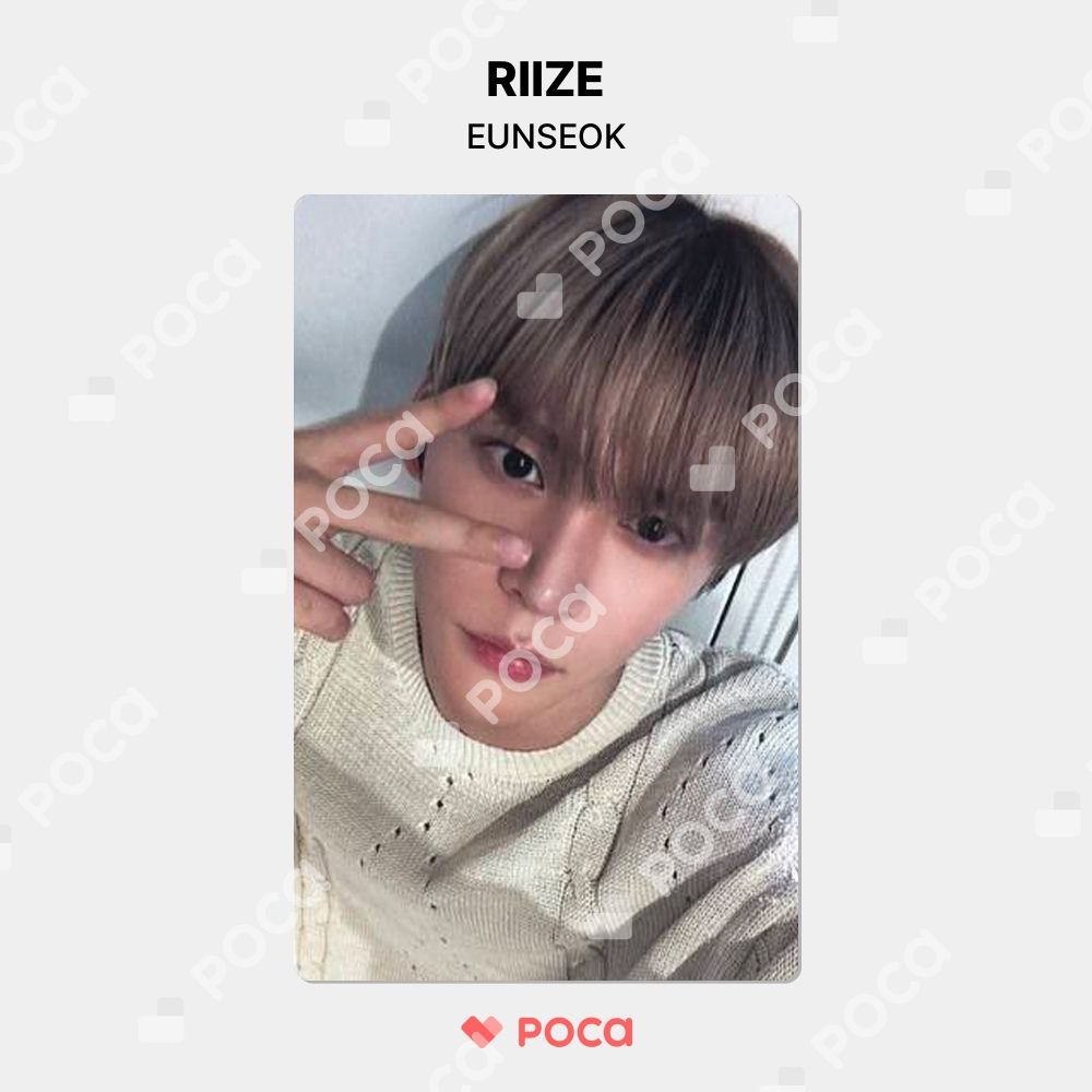 RIIZE ウンソク トレカ RIIZING MYMUSICTASTE 公式 トレカ
