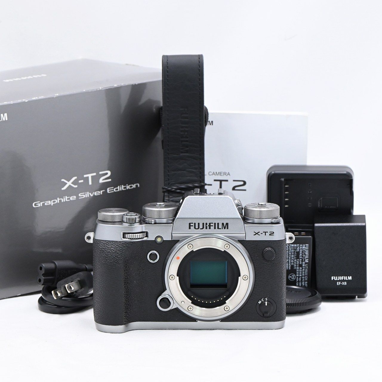 FUJIFILM フジフイルム X-T2 ボディ グラファイトシルバーエディション ミラーレス一眼レフカメラ