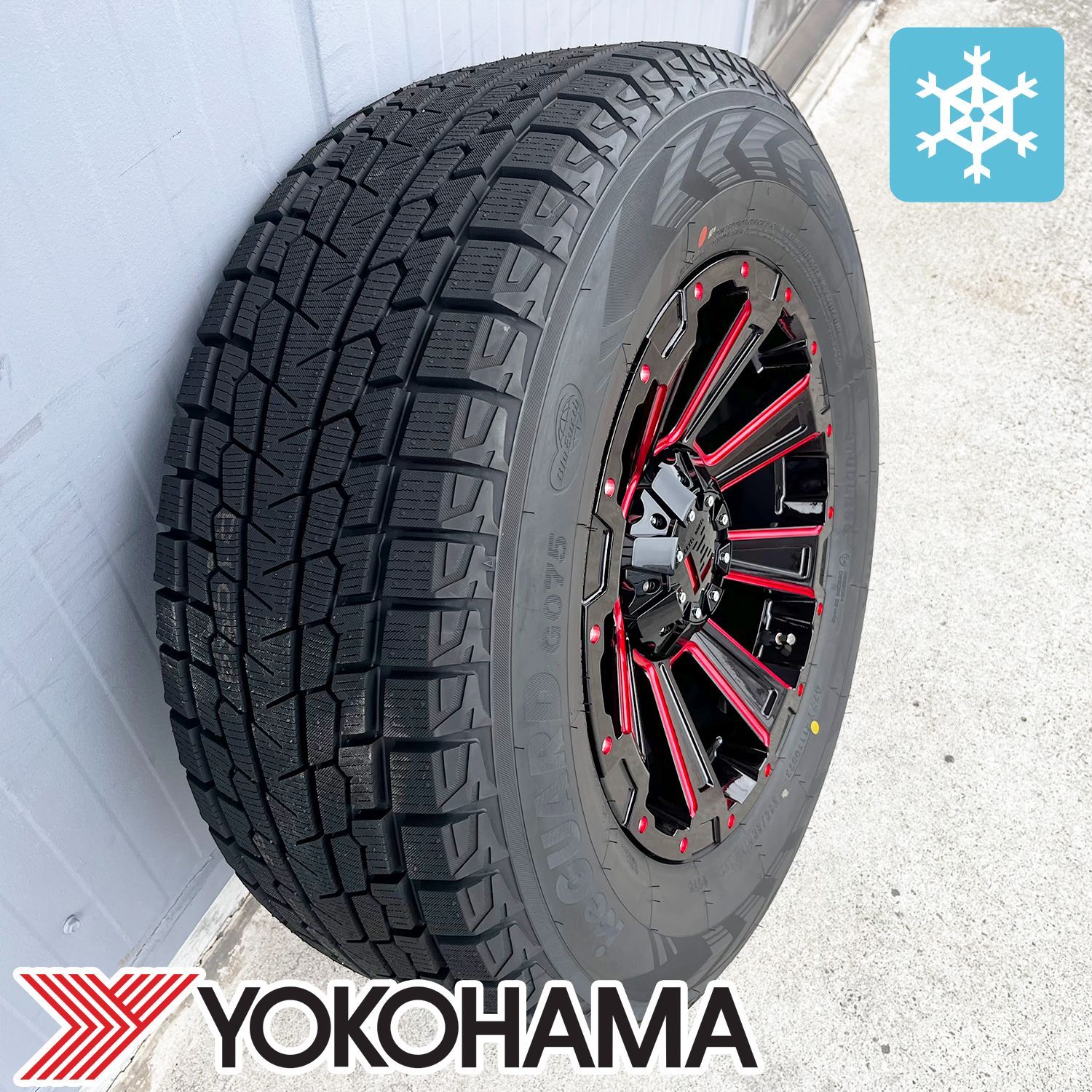 ハイラックス スタッドレスタイヤ ホイールセット 17インチ DeathRock