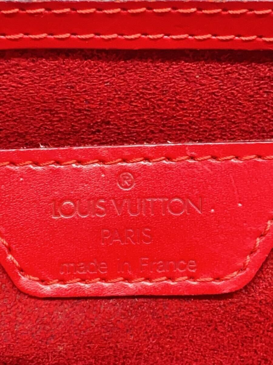 LOUIS VUITTON サンジャック・ポワニエロング_エピ_RED レザー レッド - メルカリ