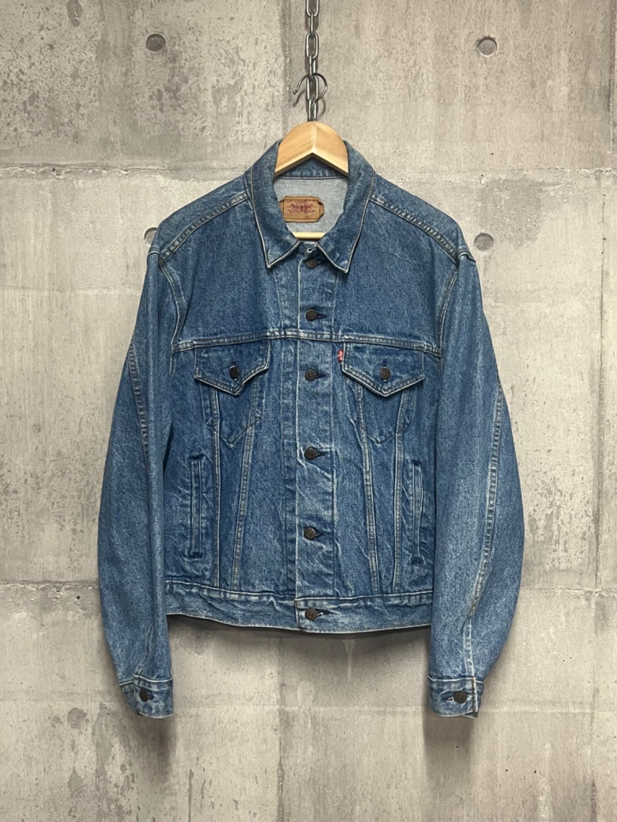希少 ビッグサイズ 80s 90s levi's 70506-0214 オファー デニム