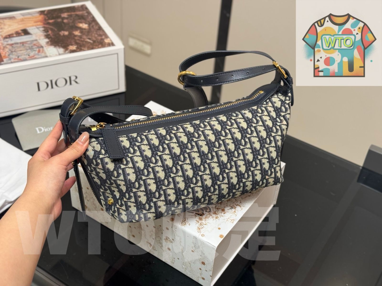 今日特価】Dior ディオール ホーボーバッグ 新作シリーズ 超?な