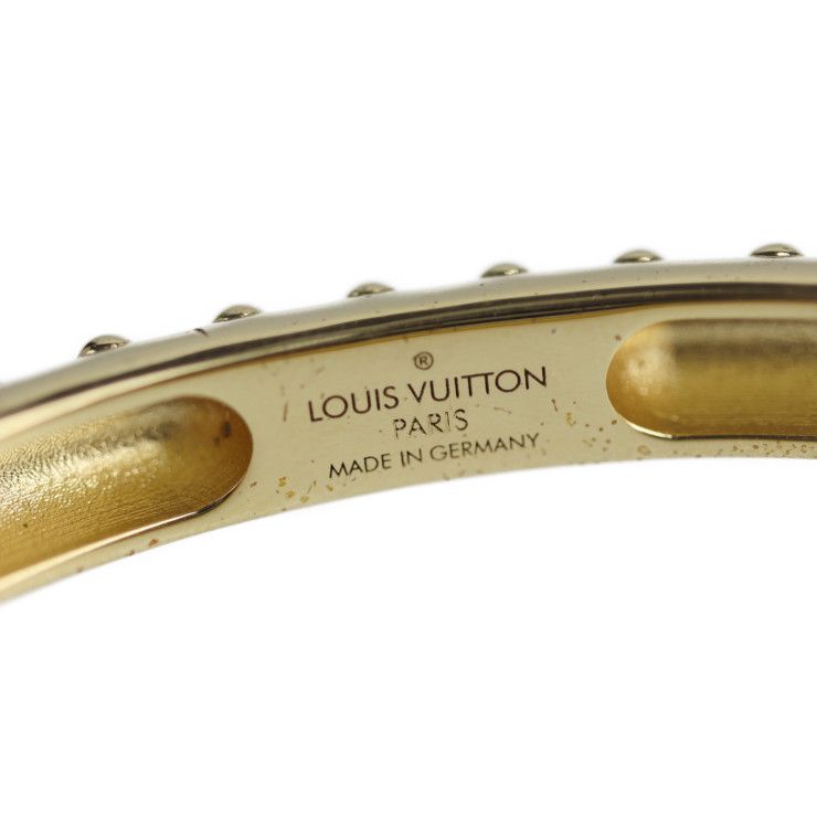 LOUIS VUITTON ルイ ヴィトン ブレスレット M64515 メタル ゴールド