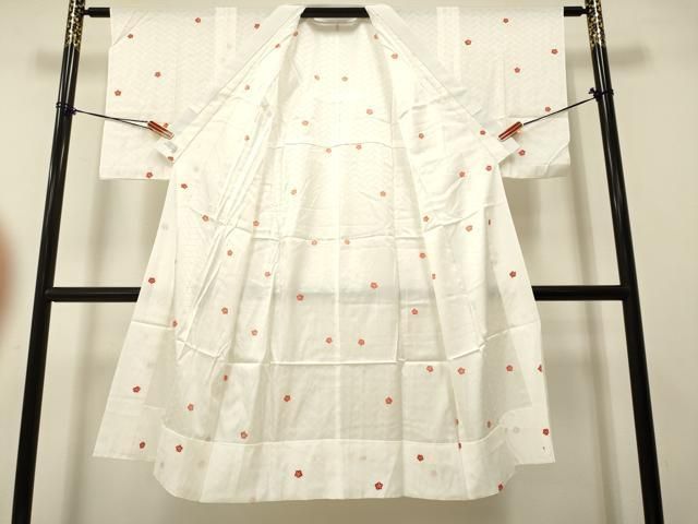 平和屋2■上質な長襦袢　無双仕立て　重ね山花車地紋　暈し染め　逸品　未使用　DAAG7007ma 長襦袢 : 平和屋