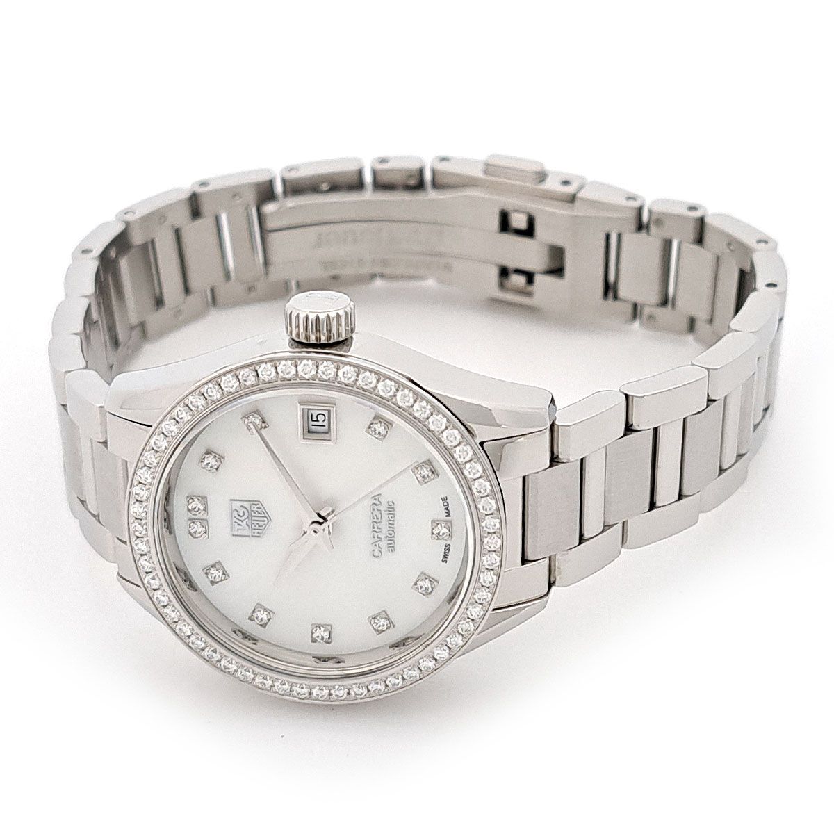 タグホイヤー カレラ ダイヤベゼル WAR2415.BA0776 自動巻き  