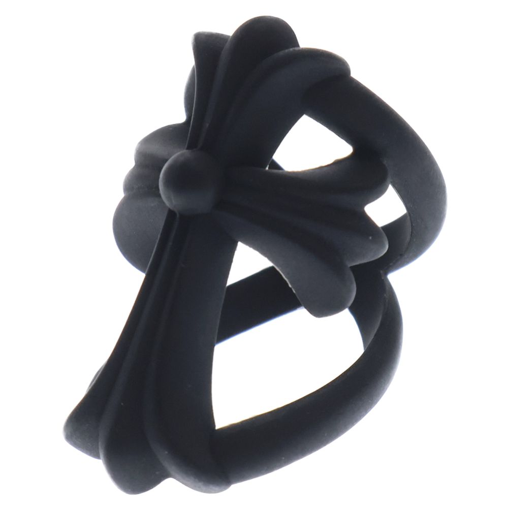 CHROME HEARTS (クロムハーツ) INFINITY CH CRS PLSTC インフィニティ CHクロス シリコン ラバーリング ブラック