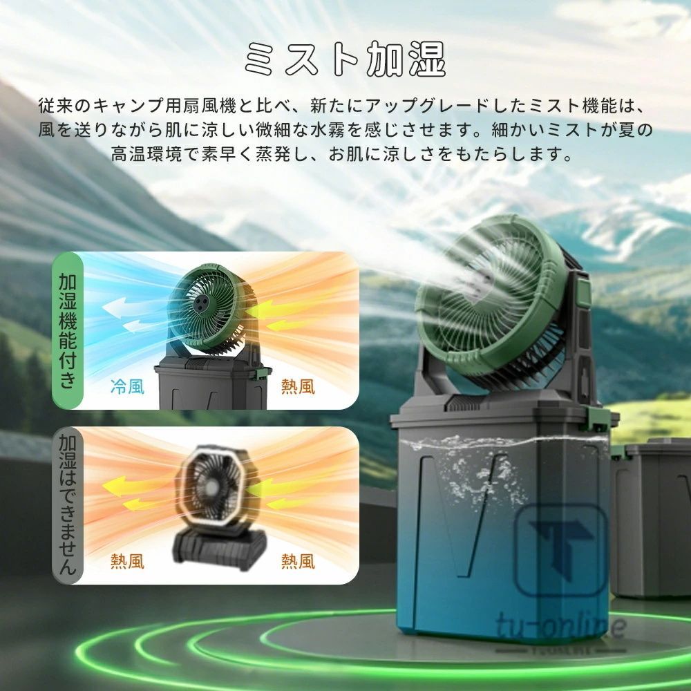 20000mAh 大容量バッテリー