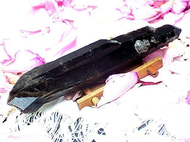 AAA級【魔除け】◇天然モリオン黒水晶原石 B85C3/64C02B - メルカリ