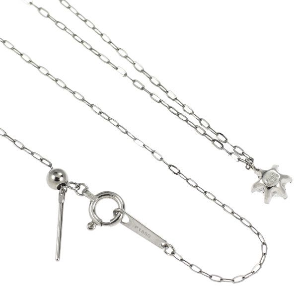 新品 希少 Pt900/ Pt850 スターシェイプカット ダイヤモンド