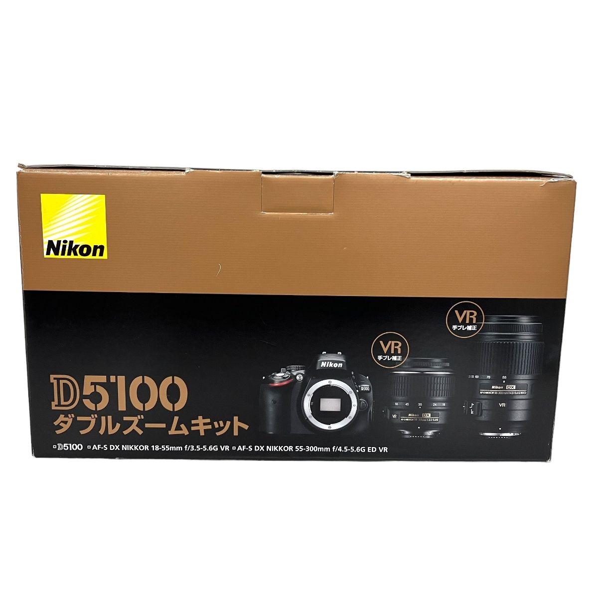 Nikon D5100 ダブルズームキット AF-S NIKKOR 18-55mm F3.5-5.6G 55-300mm F4.5-5.6G ニコン  デジタル一眼レフカメラ 中古 T9150862 - メルカリ