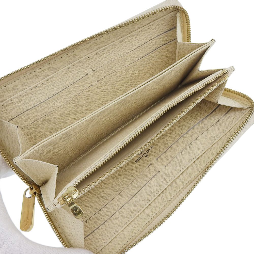 本物保証】 ルイヴィトン LOUIS VUITTON ダミエ アズール ジッピー