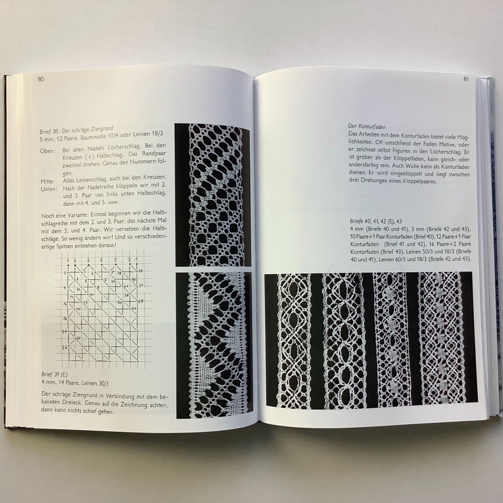 手芸本 ボビンレース BOBBIN LACE Kloppeln 別紙図案9枚付属 - メルカリ