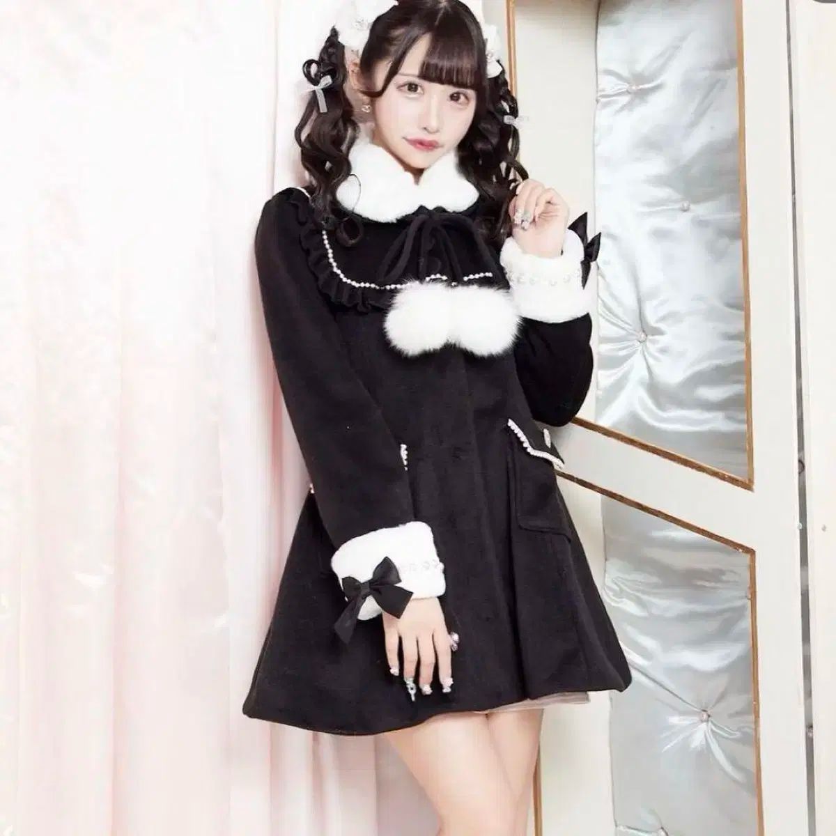 Ank Rouge(アンクルージュ) リットウィンクル ポンポン リボン