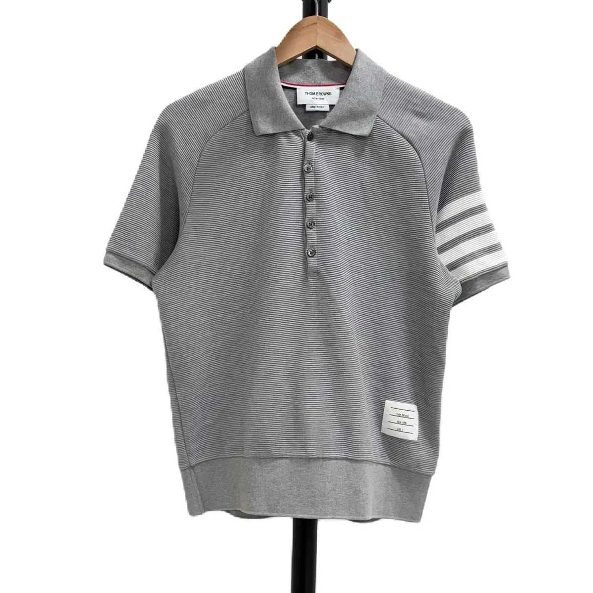 2 Thom Browne(トム・ブラウン) 四本サイドライン pk ポロT