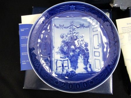 ロイヤルコペンハーゲン イヤープレート クリスマス 1998年×1 2000年×2