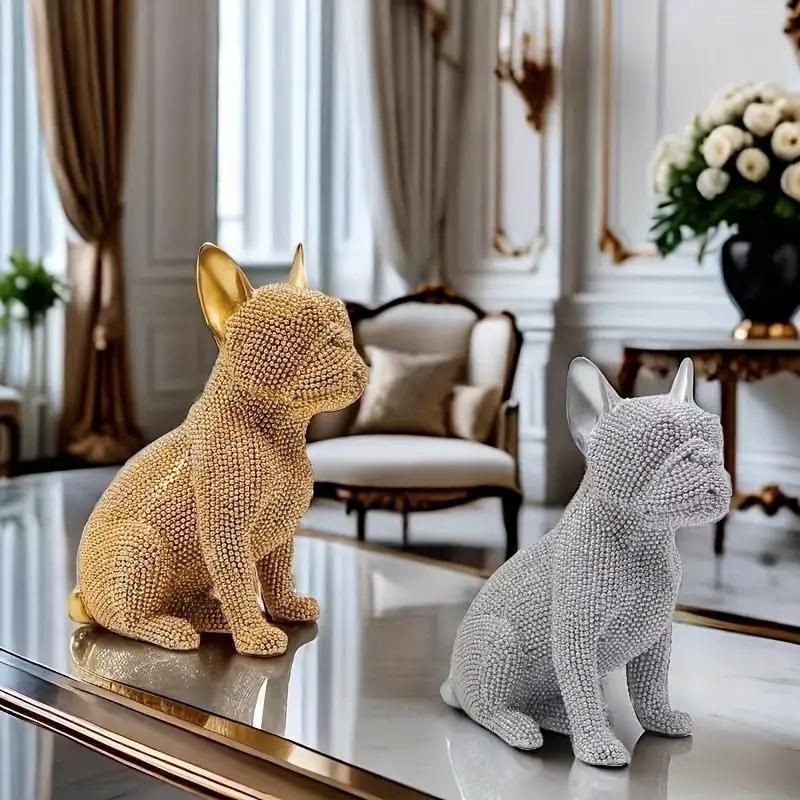 新品未使用卓上オブジェ 置物 フレンチブルドッグ アニマル 動物 犬