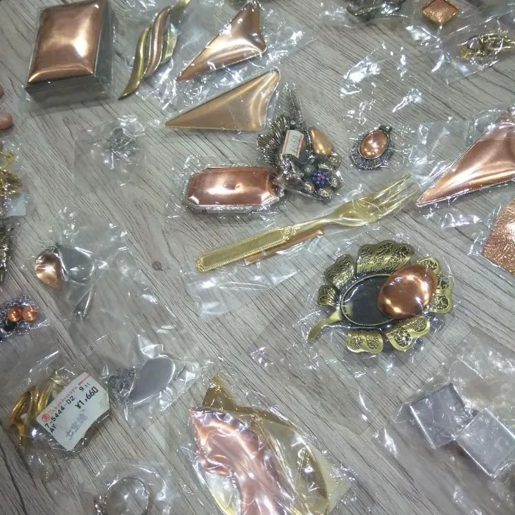 k109七宝焼アクセサリーパーツ素材80点セット おまけ入り - メルカリ