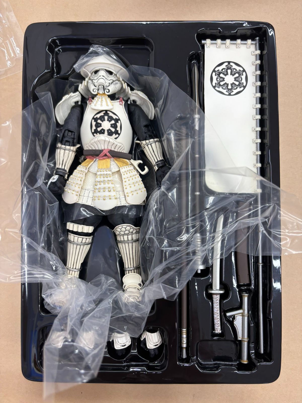 未使用　名将MOVIEREALIZATION 槍足軽ストームトルーパー スター・ウォーズ 名将MOVIE REALIZATION 槍足軽ストーム