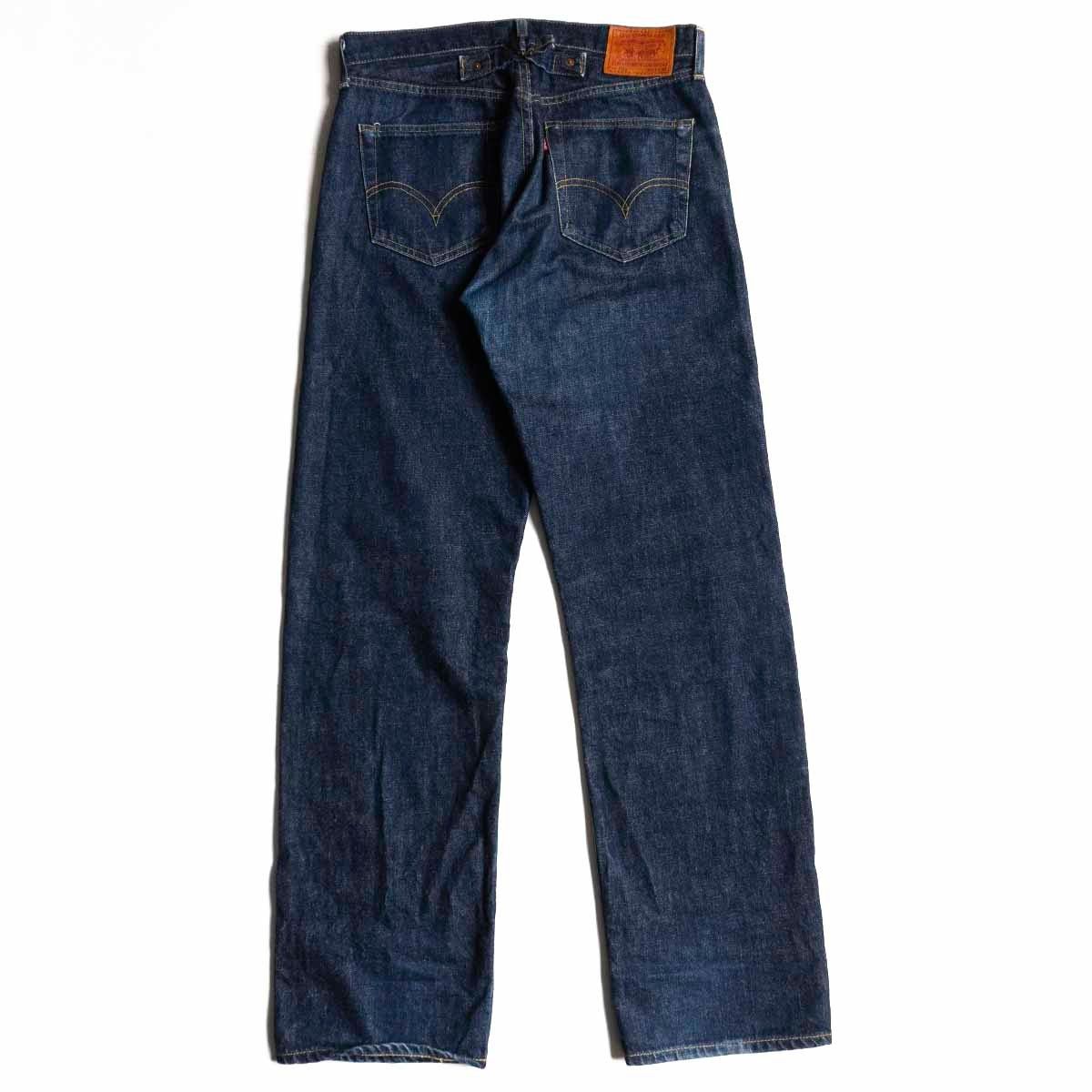 雰囲気抜群/濃紺】 LEVI'S 【 702XX ビッグE デニムパンツ 】33×36