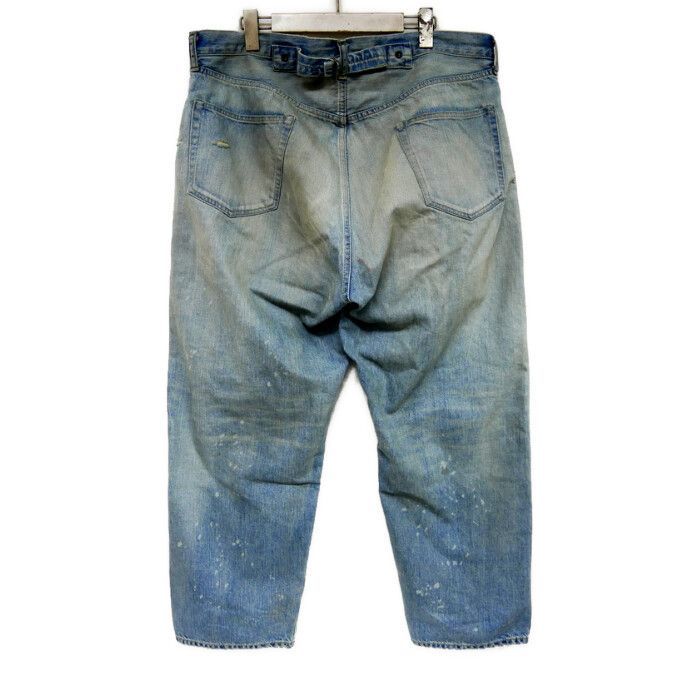 a.presse アプレッセ　デニム　34 アプレッセ Washed Denim Pants E BLEACH 34 27 - メルカリ