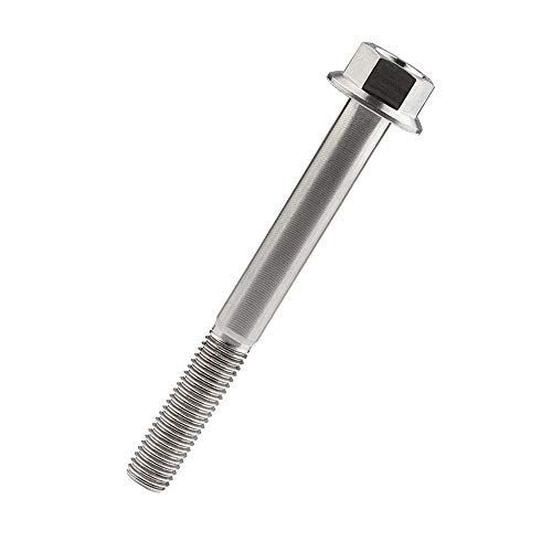 M10x100mm Dingtai チタンフランジボルトM10 x30 35 40 45 55 60 65 70 75 80mm 1.25mm フランジねじ (M10x100mm) [品]