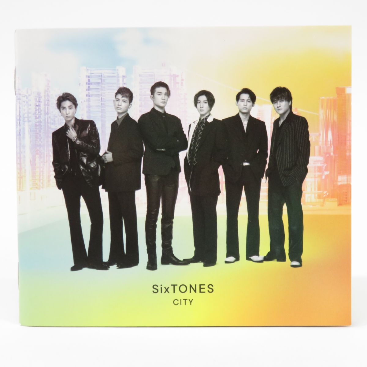 CD+DVD/CD+Blu-ray/CD SixTONES CITY 初回盤A・初回盤B・通常盤(初回 