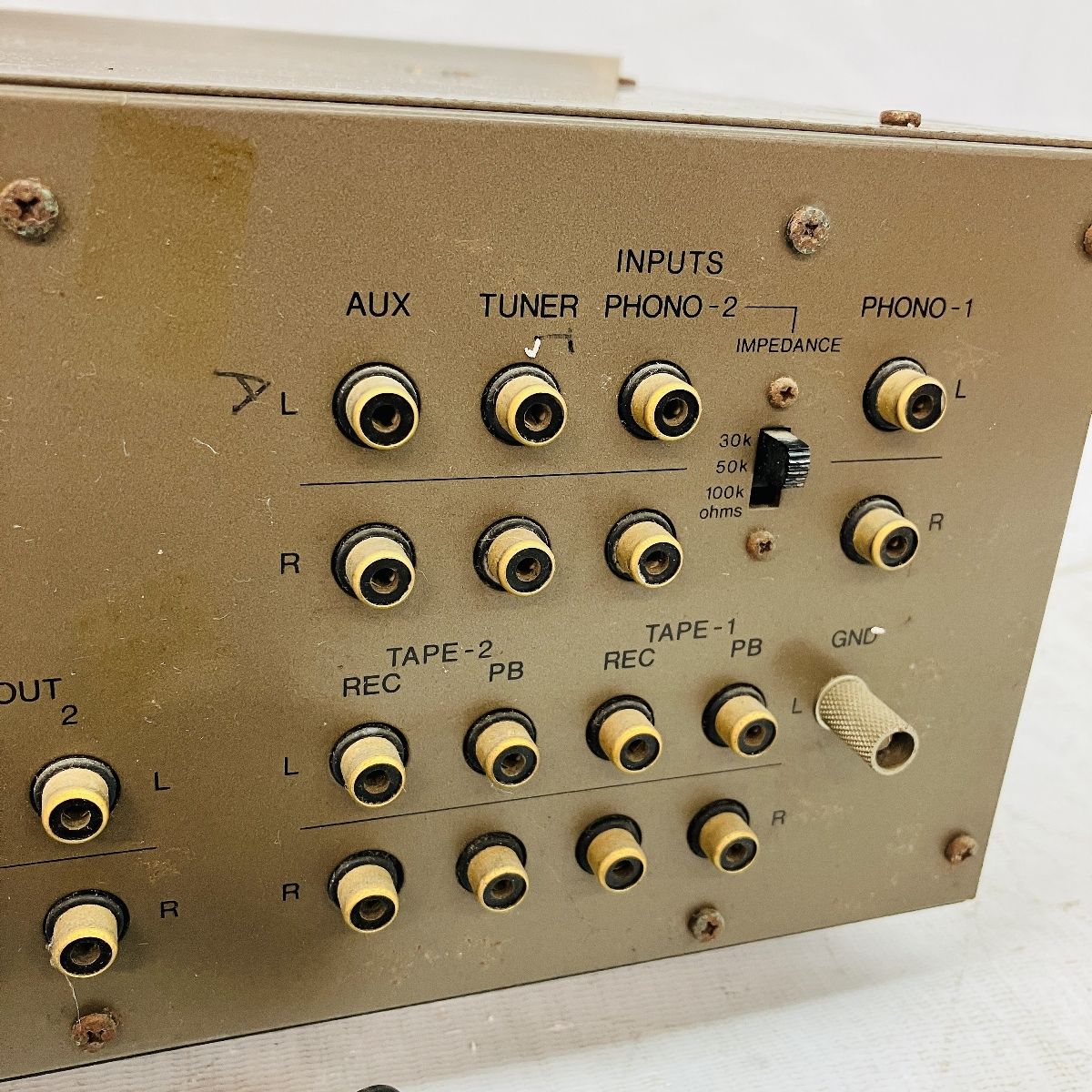 DENON PRA-1003 ステレオ プリアンプ オーディオ 音響機器