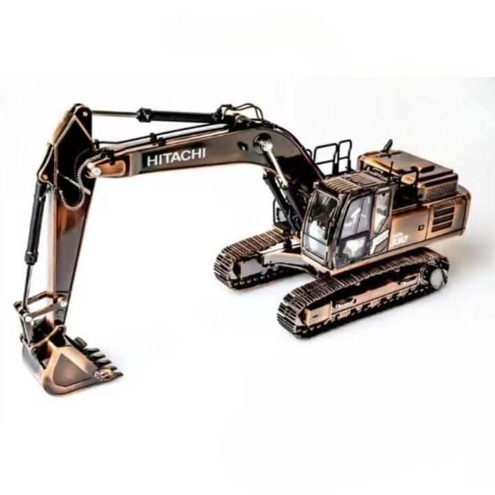 ◆ミニカー 1|50 HITACHI ZX330-7 作業車 ブロンズ MI2142
