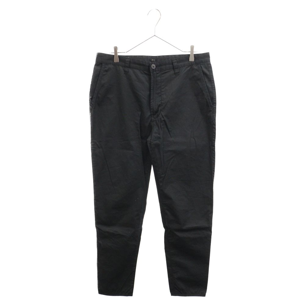 Porter Classic (ポータークラシック) GABARDINE SLIM PANTS コットンギャバジン スリムロングパンツ ブラック