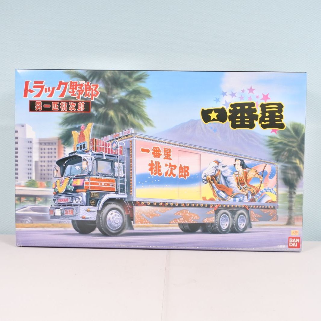 大清水42-6-1018 プラモデル 1|32スケール 一番星 男一匹桃次郎 トラック野郎シリーズ No.04 アオシマ 未組立