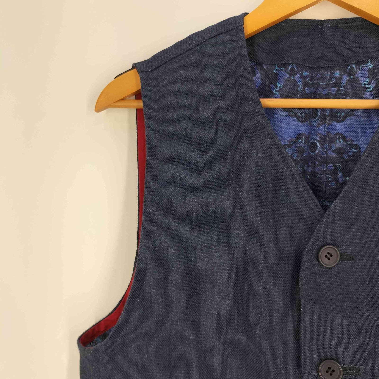 VINTAGE /ISSEY MIYAKE /リバーシブルベスト /SIZE:M