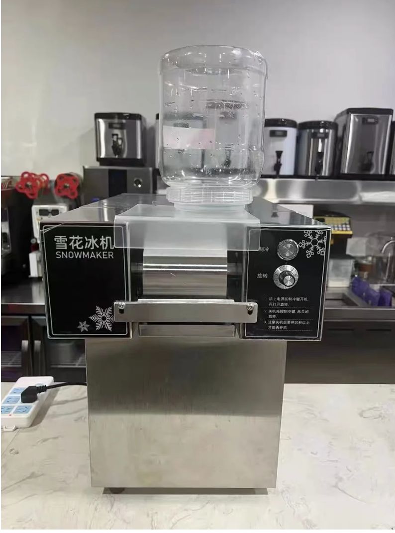 120Kg日業務用かき氷機 韓国で流行りの糸ピンス 氷を使わない