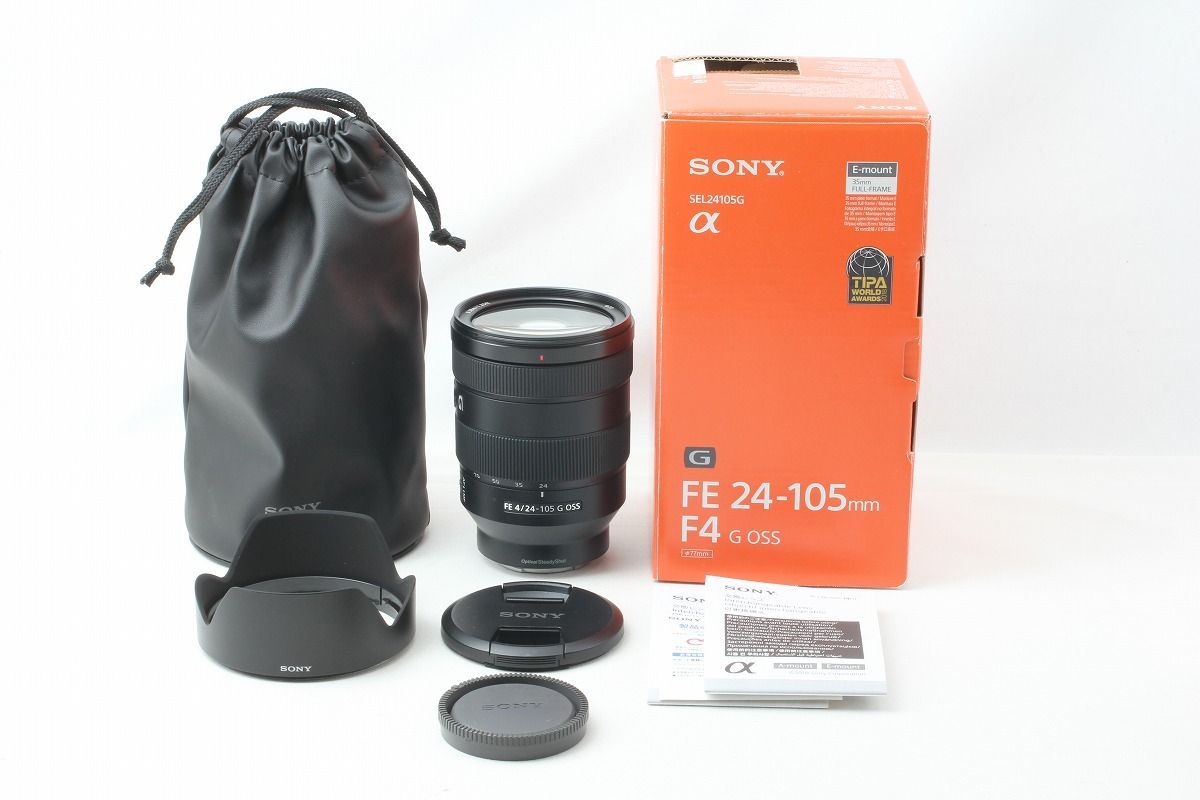 Sony FE 24-105mm F4 G OSS SEL24105G 美品 箱 SONY ソニー FE 24-105mm F4 G OSS SEL24105G 付属品完備 元箱