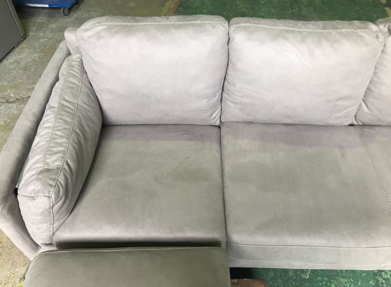 HTL ワタリジャパン ソファ 3人がけ オットマン付き ライトグレー ワタリジャパン ソファ 3人がけ オットマン付き ライトグレー HTL