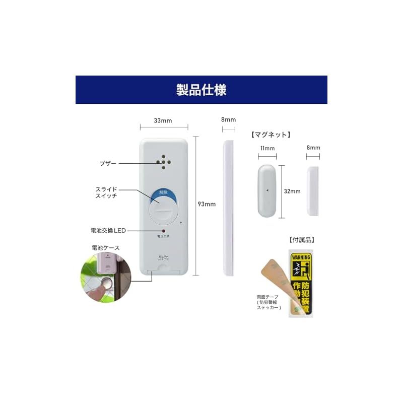 衝撃＋開放検知式