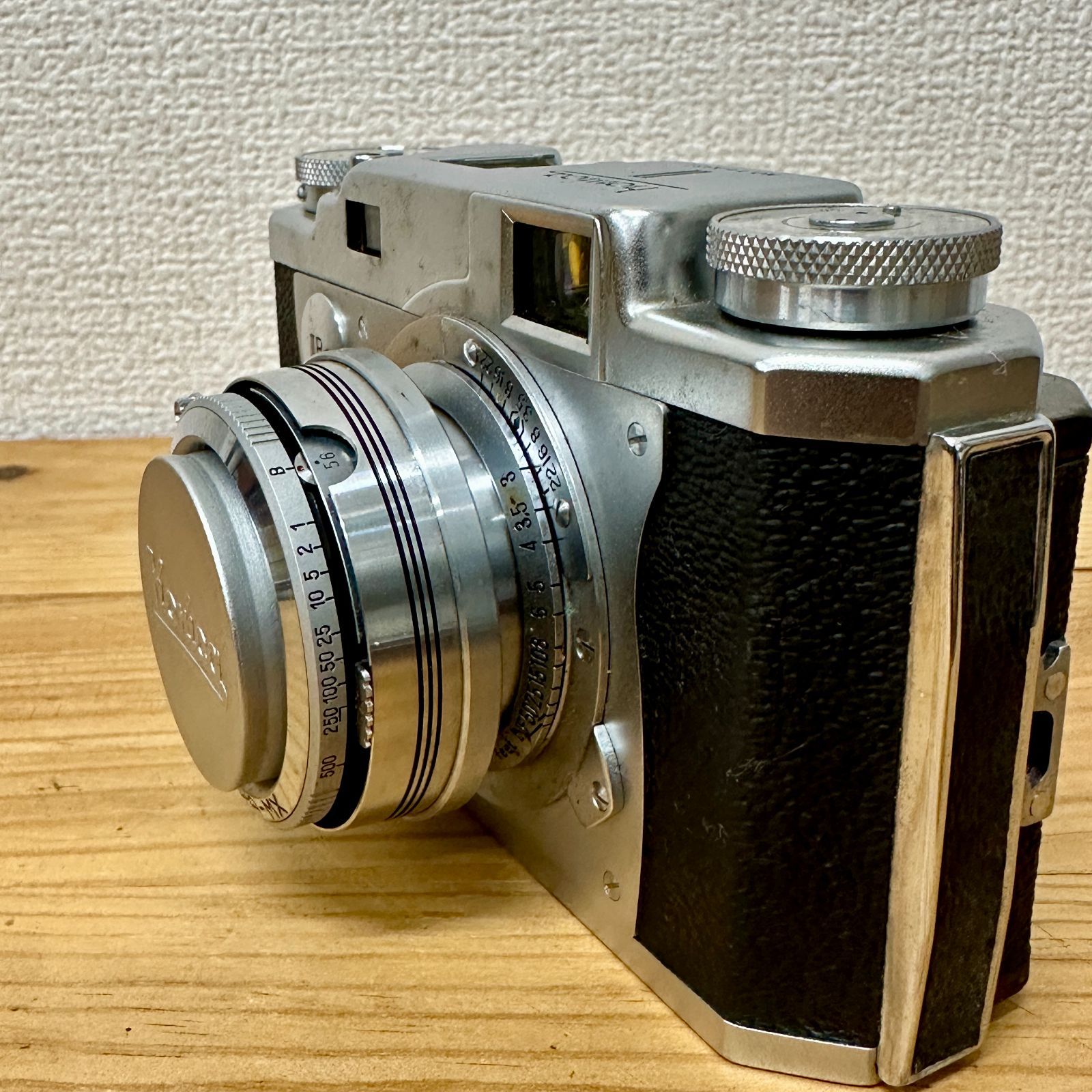 Konica コニカ ⅡB-m フィルムカメラ レトロカメラ　ヴィンテージケース入り　当時物