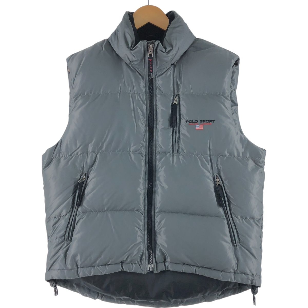 古着 ラルフローレン Ralph Lauren POLO SPORT ポロスポーツ ダウンベスト メンズM相当/evb009074