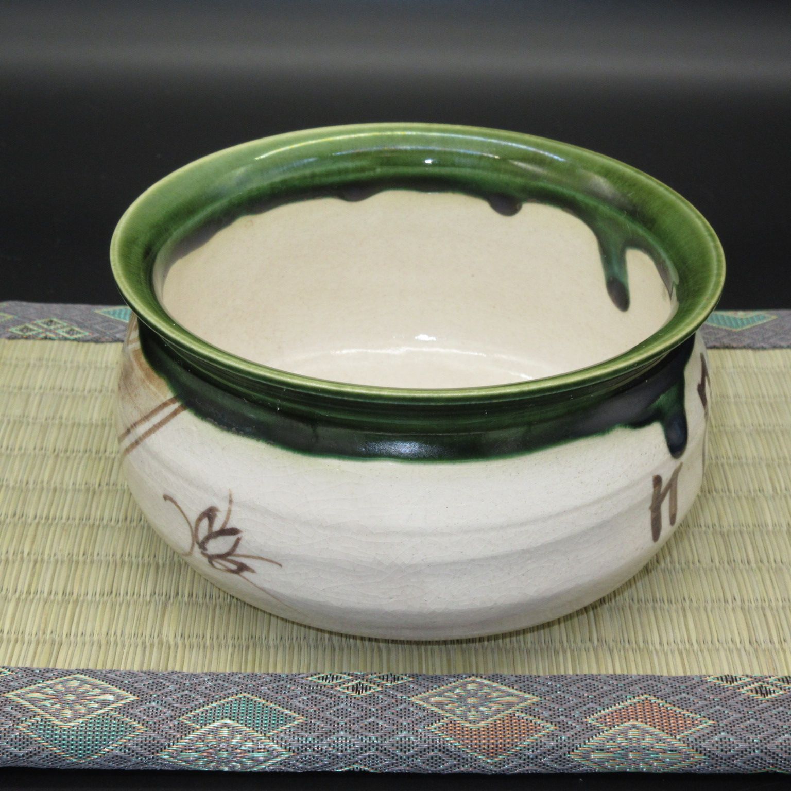 ☆陶器 瀬戸物 美濃焼 加藤五陶作 織部釉 茶器 茶道具 建水 2個 - メルカリ ☆陶器 瀬戸物 美濃焼 加藤五陶作 織部釉 茶器 茶道具 建水 2個 - メルカリ
